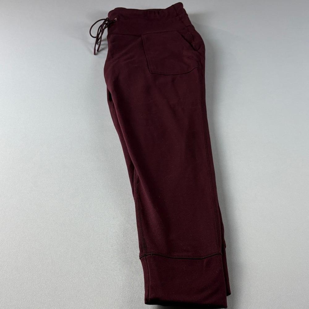Old Navy Women's Burgundy Drawstring Joggers
